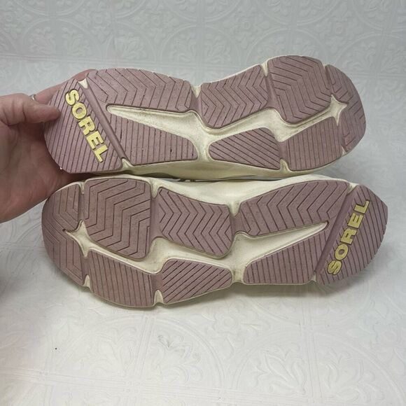 Sorels Olive Mauve Kinetic Rnegd Float Sport Fashion Sneakers Shoes Size 8 - Picture 6 of 7